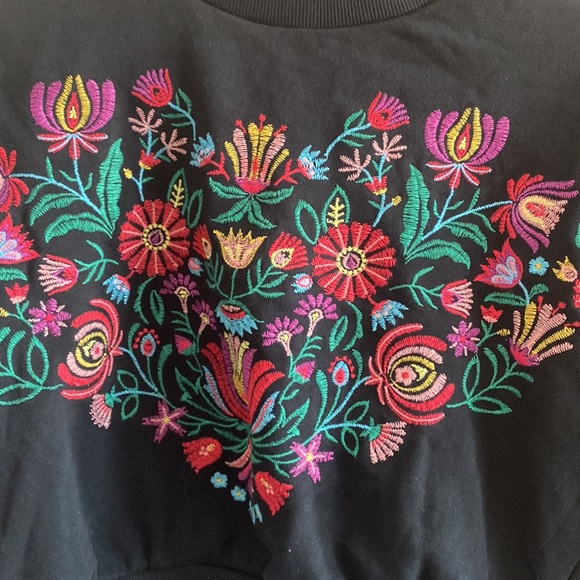 Long sleeves crop top - Picture 2 of 3